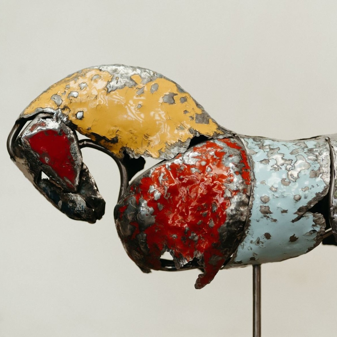 Horse Metal Art Sculpture - Carousel Horse | Ollie Holman Horse Metal Art Sculpture - Carousel Horse | Ollie Holman